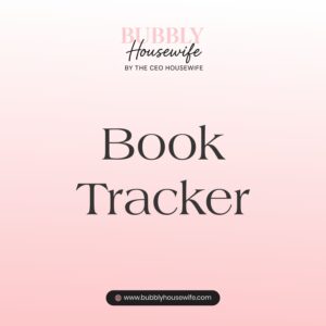 BOOK TRACKER & DIGITAL LIBRARY | Google Sheets (7 Tabs)