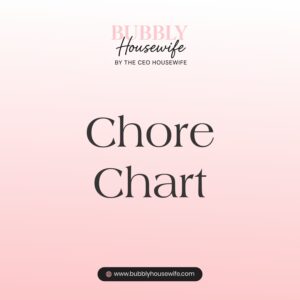 FAMILY CHORE CHART | Google Sheets (5 Tabs)