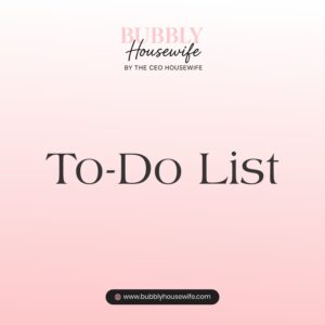 AUTOMATED TO-DO LIST | Google Sheets (4 Tabs)